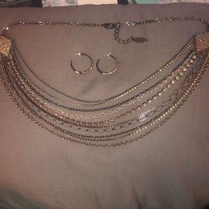Chico’s necklace and earrings